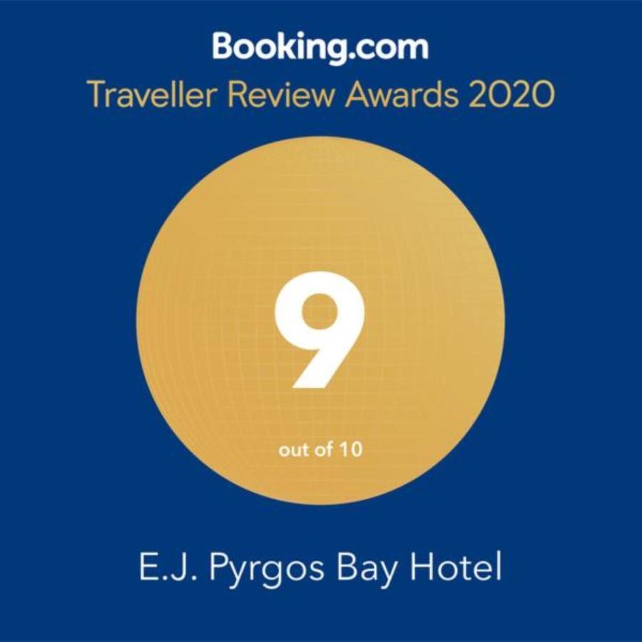 E.J. Pyrgos Bay Hotel Kato Pyrgos Exterior foto